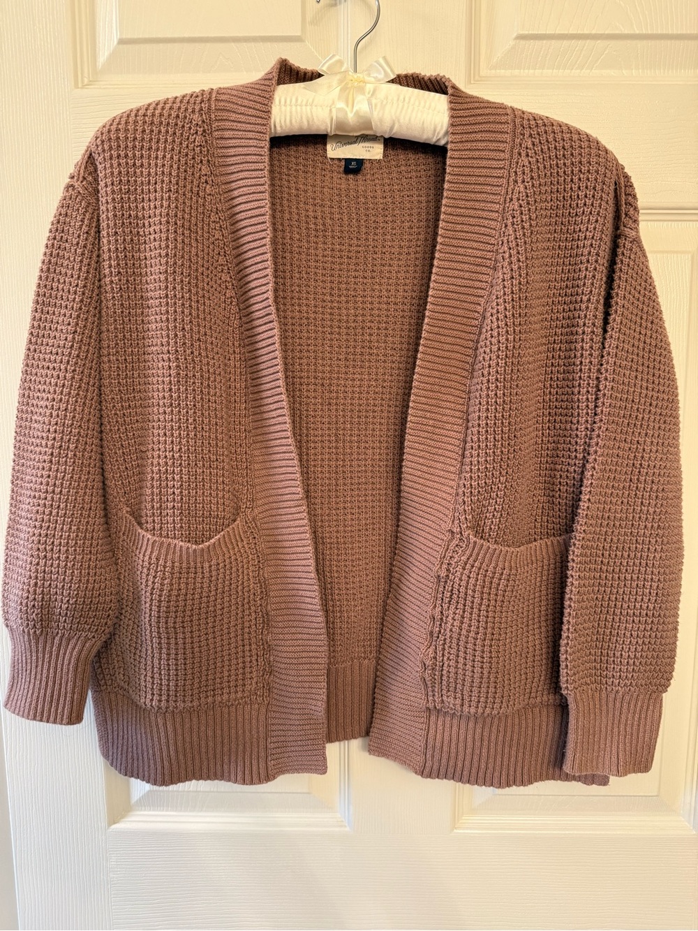 100% cotton Universal Thread Open-Front Chunky Cardigan Sweater